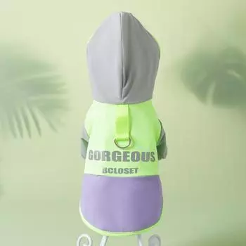 Весенне-летние питомцы выходят на солнцезащитные двуноги могут привлечь прохладное ощущение маленькие собаки Бигбир тедди собаки кошачья одежда S (recommended weight 3-2.5 kg)