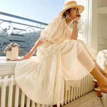 Весенне-летний новый модный комплект женской рубашки + юбки Nanyou для женщин S