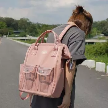 Весенне-летний прозрачный рюкзак, многофункциональный рюкзак большой вместимости, сумка для путешествий на короткие расстояния, мужской и женский рюкзак для активного отдыха