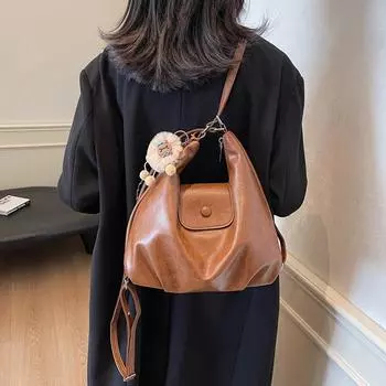 Весенне-летний высококачественный большой вместительный рюкзак для поездок на работу, сумка через плечо Niche Design, легкий дорожный рюкзак коричневый