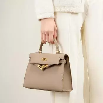 Весенне-летняя модная кожаная сумка-переноска из высококачественной кожи, маленькая женская сумка через плечо