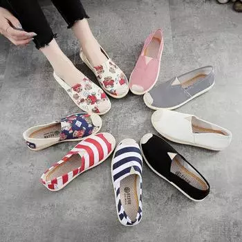 Весенне-летняя модная новая женская повседневная обувь, легкие противоскользящие прогулочные туфли на плоской подошве 35 белый