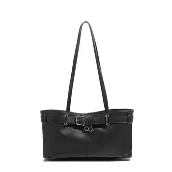 Весенне-летняя модная сумка на одно плечо с застежкой-молнией и застежкой-ремнем для мотоцикла, модная сумка для поездок на работу