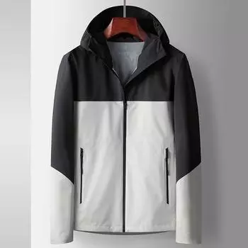 Весенне-летняя молодежная легкая ветрозащитная куртка с капюшоном, тонкая куртка для пары 170 зелёный