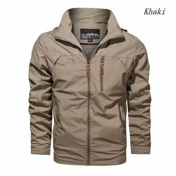 Весенне-летняя мужская водонепроницаемая куртка, ветрозащитная дышащая куртка, модная куртка из мягкой оболочки для пешего туризма и походов на открытом воздухе M темно-синий