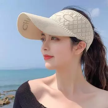Весенне-летняя пустая женская домашняя спортивная солнцезащитная пляжная шляпа, универсальная солнцезащитная шляпа от солнца розовый