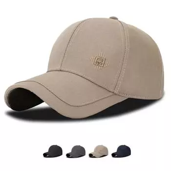 Весенне-летняя регулируемая кепка, мужская солнцезащитная ветрозащитная бейсболка, шляпа Snapback, шляпа с солнцезащитным козырьком, шляпа для рыбалки, козырек чёрный