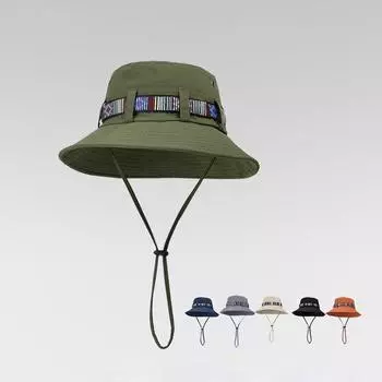 Весенне-летняя рыбацкая шляпа с лентой для мужчин и женщин, альпинистская шляпа для рыбалки на открытом воздухе, солнцезащитная шляпа армия зеленый