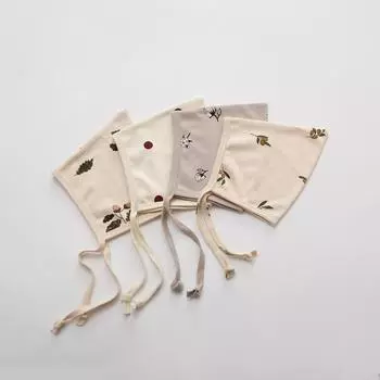 Весенне-летняя шапочка для новорожденных в европейском стиле в стиле ретро с цветочным принтом, шапка из мягкого хлопка для маленьких мальчиков и девочек, реквизит для фотосъемки, шапка для детей От 0 до 1 года