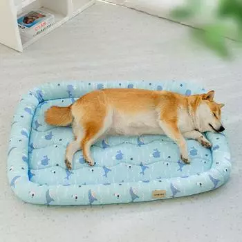 Весенне-летняя собачья будка Four Seasons Cool Breathable Dog Bed Подушка для собак Диван для больших собак Коврик для кошачьего туалета Товары для животных S-45 * 35cm
