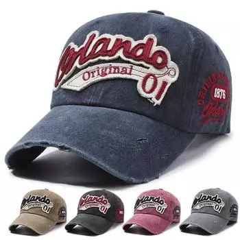 Весенне-летняя винтажная бейсболка, женская кепка с вышивкой букв, мужские шляпы с солнцезащитным козырьком, шляпа для рыбалки, кепка с козырьком чёрный