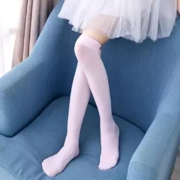Весенне-осенние гольфы выше колена детские для девочки, мальчика, полоски для футбола, бархатные, для школьных танцев, длинные, для малышей, чулки rayas S
