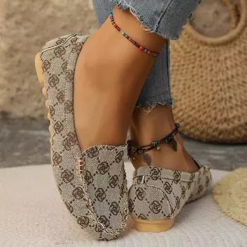 Весенне-осенние лоферы, износостойкие женские повседневные туфли на одной платформе, модные нескользящие мягкие туфли на плоской подошве, спортивные лоферы, Zapatos De Mujer 35 синий