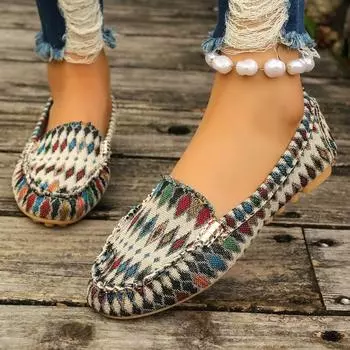 Весенне-осенние лоферы, износостойкие женские повседневные туфли на одной платформе, модные нескользящие мягкие туфли на плоской подошве, спортивные лоферы, Zapatos De Mujer 35 синий