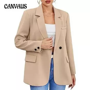 Весенне-осенний женский костюм OL, тонкий кардиган с лацканами, темпераментный костюм