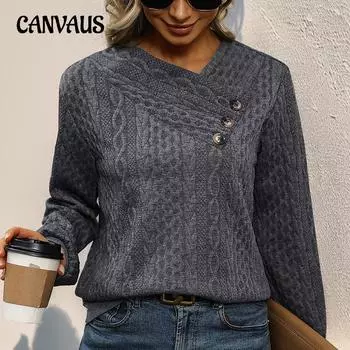 Весенне-осенний женский плиссированный однотонный свитшот с длинными рукавами S темно-серого