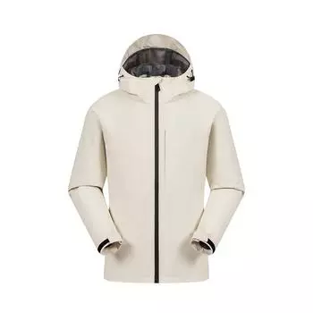 Весенне-осенняя эластичная однослойная куртка с капюшоном, повседневная спортивная куртка, ветровка S