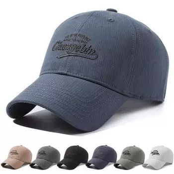 Весенне-осенняя бейсбольная кепка, мужская летняя козырек, уличная солнцезащитная кепка с козырьком и вышивкой, шляпы с козырьком с надписью чёрный