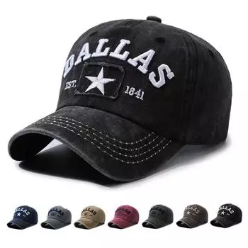 Весенне-осенняя бейсбольная кепка с вышитыми буквами, мужская уличная солнцезащитная кепка с козырьком, женская джинсовая шляпа, панамская кепка с хвостиком, шляпа Snapback, шляпа с солнцезащитным козырьком хаки