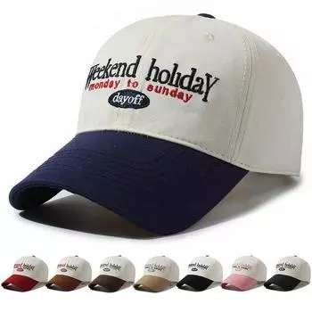 Весенне-осенняя кепка, бейсбольная кепка соответствующего цвета, женская кепка, уличная кепка красный