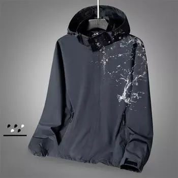 Весенне-осенняя куртка, куртка для мужчин, пара, одежда для альпинизма, однослойная куртка для бокса, водонепроницаемая куртка M