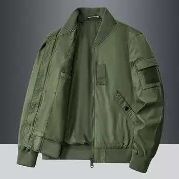 Весенне-осенняя куртка пилота мужская куртка весенне-осенний бейсбольный костюм оснастка M