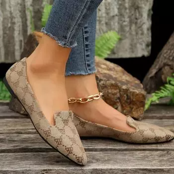 Весенне-осенняя мода, новые однотонные сексуальные туфли с острым носком и неглубоким вырезом, женские повседневные и удобные туфли для ходьбы на плоской подошве 37