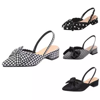 Весенне-осенняя модная пикантная вечерняя обувь на высоком каблуке с острым носком и неглубоким острым носком 38 чёрный