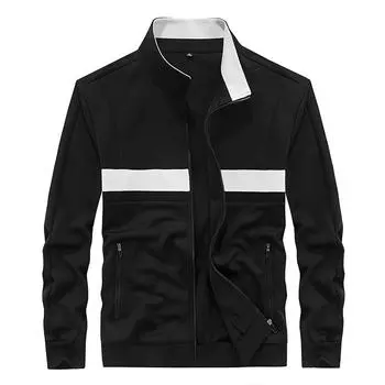 Весенне-осенняя мужская куртка на молнии, тонкая, желтая, однотонная, с воротником-стойкой, повседневная мужская одежда, прямой подол, молодежная куртка M