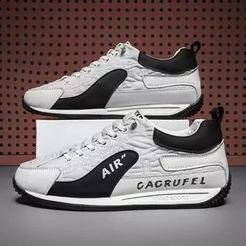 Весенне-осенняя мужская повседневная обувь, модная универсальная спортивная обувь, мужская обувь, нескользящая легкая студенческая обувь 39