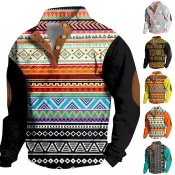 Весенне-осенняя мужская толстовка с воротником-стойкой на открытом воздухе, повседневные свитера, топы L бежевый