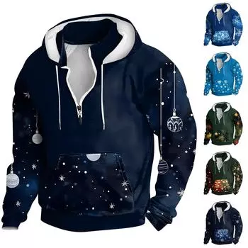 Весенне-осенняя мужская толстовка с воротником-стойкой на открытом воздухе, повседневные свитера, топы L армия зеленый