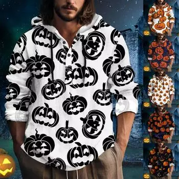 Весенне-осенняя мужская толстовка с воротником-стойкой на открытом воздухе, повседневные свитера, топы M