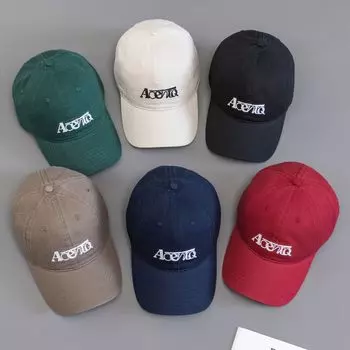 Весенне-осенняя новая бейсболка с вышивкой, женская шляпа от солнца для спорта и отдыха, мужская модная кепка с утиным язычком M54-59cm