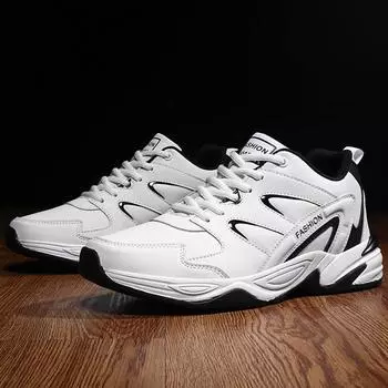 Весенне-осенняя новая нескользящая обувь для папы, повседневная спортивная обувь, обувь большого размера, мужская обувь