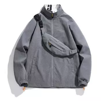 Весенне-осенняя новинка высокого уровня в винтажном стиле, брендовая оснастка, уличная куртка, повседневная куртка, вельветовое пальто в полоску для мужчин M