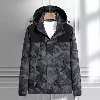 Весенне-осенняя однослойная тонкая куртка для активного отдыха, мужская и женская спортивная куртка для альпинизма L