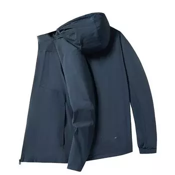 Весенне-осенняя однослойная внешняя ветровка, высокоэластичная ветрозащитная дышащая куртка для активного отдыха на природе, кемпинга, альпинизма, рыбалки L