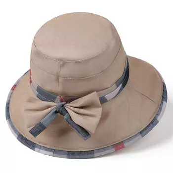 Весенне-осенняя повседневная тканевая шляпа для пожилых людей и летняя шляпа-горшок для пожилых людей, тонкая шляпа-панама от солнца, модная шляпа-горшок M56-58cm бордовый