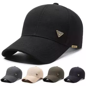 Весенне-осенняя шляпа, мужская шляпа от солнца, уличная бейсбольная кепка, мужская солнцезащитная кепка среднего возраста, шляпа с солнцезащитным козырьком, шляпа для рыбалки, козырек серый