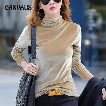 Весенне-осенняя женская блузка, тонкая нижняя рубашка с полувысоким воротником, универсальная внешняя блузка с длинными рукавами S фиолетовый