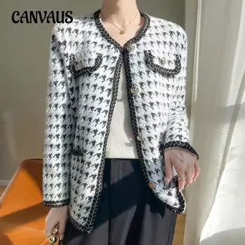 Весенне-осенняя женская французская куртка, вязаный кардиган, модный свитер с напуском, свободный топ