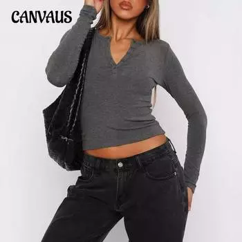 Весенне-осенняя женская облегающая модная блузка Y2K с длинным рукавом и полосками на пуговицах S белый