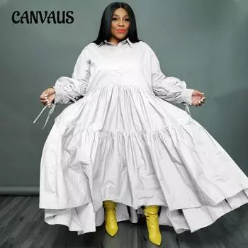 Весенне-осенняя женская однотонная полуоткрытая рубашка с длинным рукавом и галстуком, модное женское платье больших размеров XL чёрный