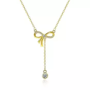 Весеннее милое ожерелье с каплями воды и кисточками в форме буквы Y, легкая роскошная тенденция на ключицу