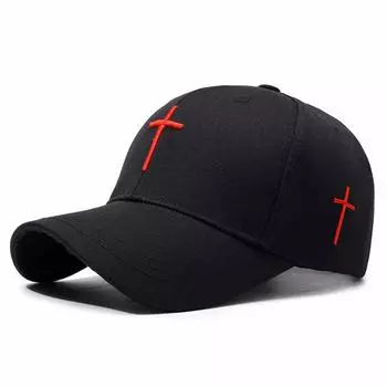 Весеннее Новое Поступление Бейсболка с Вышивкой Крестом 3D. Подходит как мужчинам, так и женщинам, идеально подходит для защиты от солнца на открытом воздухе.