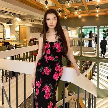 Весеннее женское платье, модный стиль, сексуальное, темпераментное, с принтом на шее и бретельками, платье S чёрный