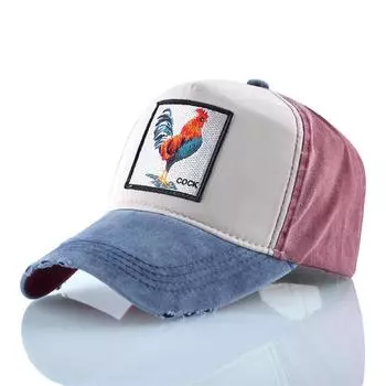 Весенние бейсболки Snapback Dad Hats для мужчин и женщин Летняя хлопковая кепка с козырьком Модная шляпа в стиле хип-хоп 56-60cm красный