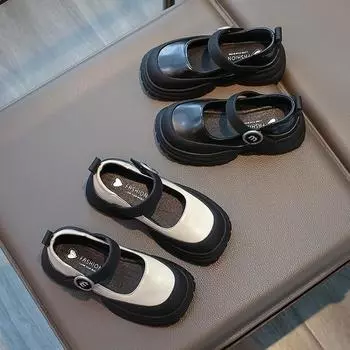 Весенние детские студенческие туфли Single Shoe 26