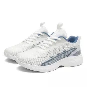 Весенние дышащие повседневные кроссовки для ходьбы, мягкие кроссовки для бега и ходьбы для пожилых людей, спортивные кроссовки 40 чёрный